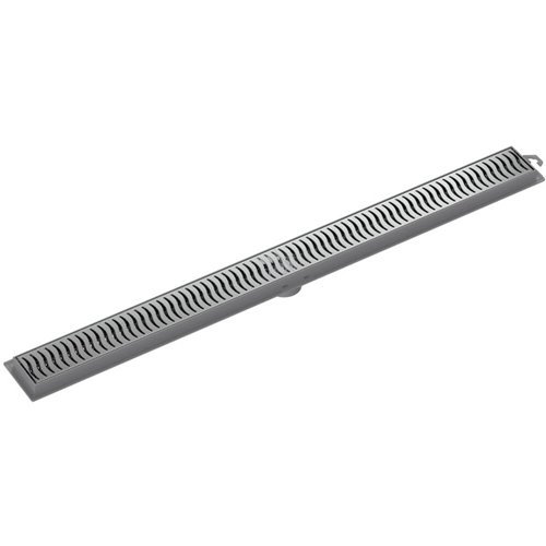 REJILLA LINEAL CROMADA 70CM TIGRE